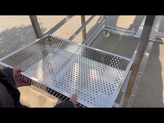 plateau de séchage en treillis métallique en acier inoxydable pour les aliments