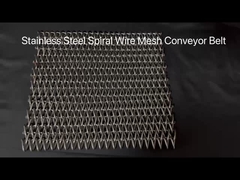 Ceinture en treillis en spirale en acier inoxydable équilibré