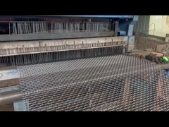 Maillage de fil de fer tricoté en acier inoxydable 304 316