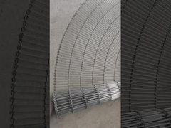 bande transporteuse en acier inoxydable pour échelles en treillis métalliques