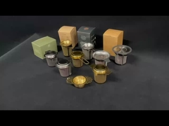 Tissus à thé en acier inoxydable