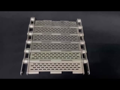 Ceinture de convoyeur en tôle perforée en acier inoxydable