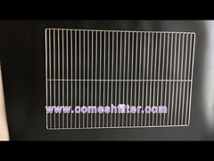 plateau à treillis en acier inoxydable de qualité alimentaire