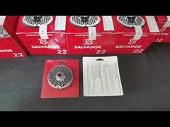 tranches de moulin à viande en acier inoxydable