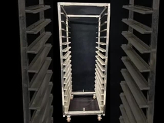 304 316 Plateau à grille en acier inoxydable pour la cuisson des aliments Plateau à grille pour boulangerie Pain cuire Refroidissement avec plateau