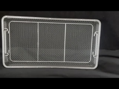 panier de désinfection en treillis métalliques en acier inoxydable