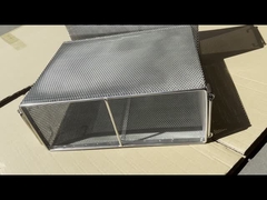 panier en treillis métalliques en acier inoxydable à double couche sur mesure