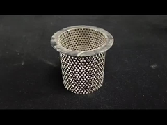 SS304 Métal perforé en acier inoxydable Filtre à treillis Tubes Tubes Cylindres