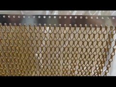 Rideau en aluminium à double crochet couleur