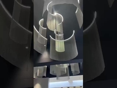 Écran à l'anneau soudé en acier inoxydable