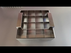 Pâtisserie en acier inoxydable de taille personnalisée avec coupeuse