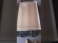 plateau de cuisson en acier inoxydable empilable sur mesure pour la cuisson et le refroidissement des industries alimentaires