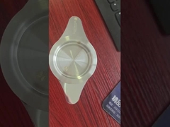 Acier inoxydable en or personnalisé 304 filtrage à feuilles de thé en vrac Filtre à thé en métal réutilisable