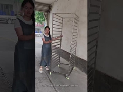 300 kg poids de chargement 30 niveaux en acier inoxydable plateau de refroidissement pour gâteaux plateau de séchage de fruits