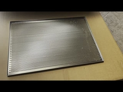 Plaque de cuisson perforée en acier inoxydable pour aliments