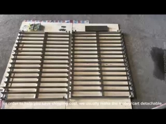 Chariot à plateaux de boulangerie multicouche Ss304 SGS