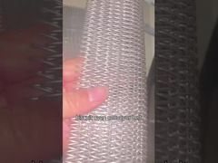 Ceinture de convoyeur à fil de fer en acier inoxydable composée équilibrée