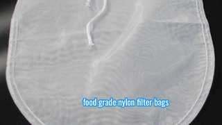 Qualité alimentaire 5 10 20 25 40 70 90 150 400 500 microns 60 sacs filtrants en nylon en tissu à mailles pour huile Che