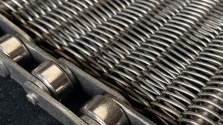 bande transporteuse en acier inoxydable