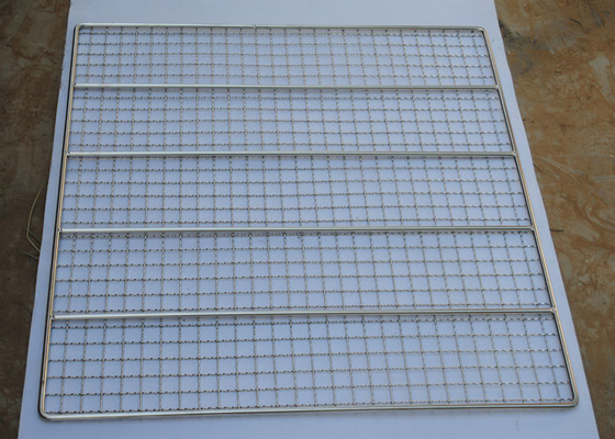 Un bon prix. Fil Mesh Grill For Baking Food d'acier inoxydable d'Oven Barbecue Net Cooking 2mm en ligne