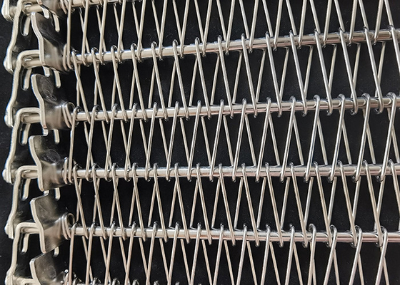 Un bon prix. industries de Mesh Belt For Frozen Food de fil de catégorie comestible de largeur de 1.6m en ligne