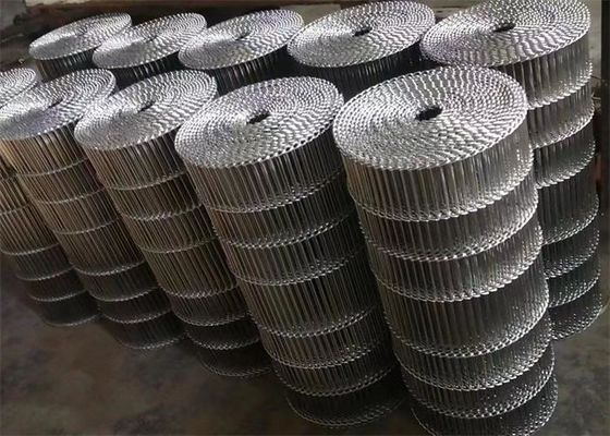 Ceinture plate de Flex Ladder Wire Mesh Conveyor pour le traitement des denrées alimentaires des produits alimentaires