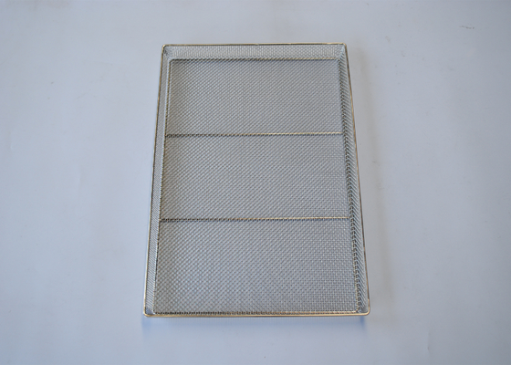 Un bon prix. fil Mesh Tray Food Grade Custom Size de l'acier inoxydable 304 316 approuvé par le FDA en ligne