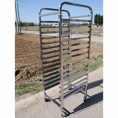 Séchage 0.6mm-1.2mm de refroidissement personnalisable de Tray Rack Trolley For Cheese de boulangerie