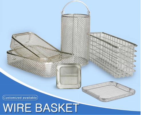 Un bon prix. Se rouillent non la protection de l'environnement de Mesh Basket For Filter de fil en métal d'acier inoxydable en ligne