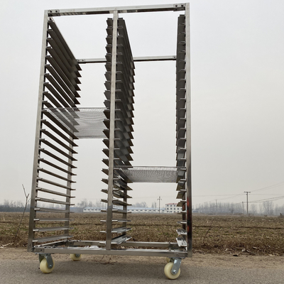Un bon prix. ODM d'OEM résistant à hautes températures de solides solubles Tray Rack Trolley 15layers en ligne