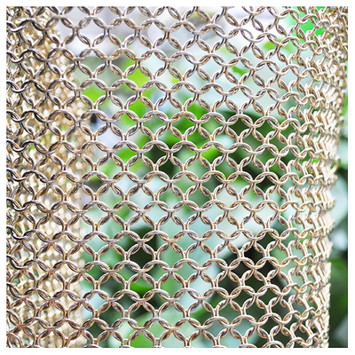 Un bon prix. métal décoratif Mesh Building Aluminum Wire Mesh de 12m pour la décoration de mur en ligne