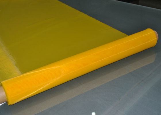 Basse maille d'impression d'écran de polyester de l'élasticité 43T pour l'impression de tissus, 65 pouces