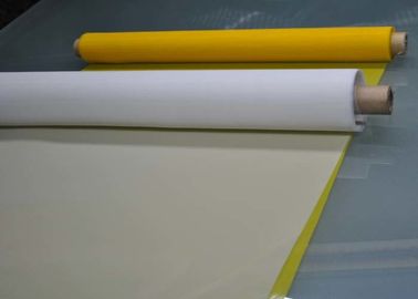 Un bon prix. Maille à haute résistance d'impression de polyester du jaune 110T avec la certification de FDA pour l'impression en ligne
