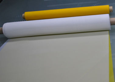 Un bon prix. petit pain de maille de l'écran 165T-31 en soie pour la carte PCB/impression en verre, couleur blanche/jaune en ligne