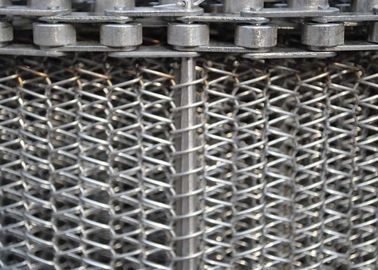 Un bon prix. Bande de conveyeur de haute résistance de grillage, bande de conveyeur plate de spirale de câble en ligne