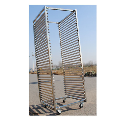 Un bon prix. Acier inoxydable Tray Rack Trolley Rubber/unité centrale/roues en nylon de l'anticorrosion 201 en ligne