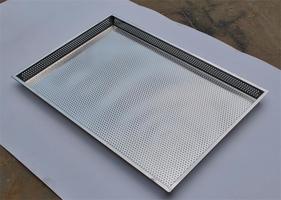 Un bon prix. Plateau de cuisson d'acier inoxydable de la catégorie comestible 316/moule perforée en ligne