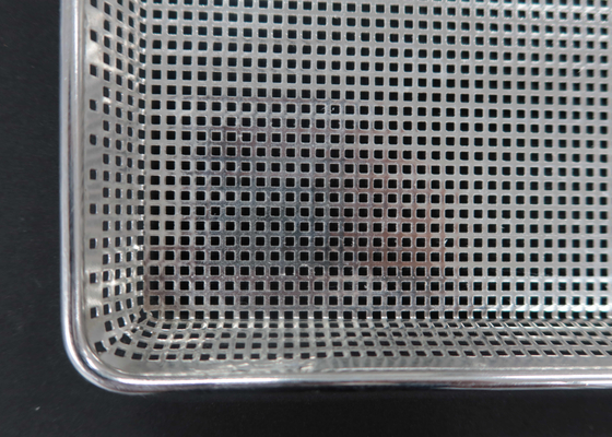 Un bon prix. Grade alimentaire 304 plateaux en treillis en acier inoxydable cuisson à plat perforée pour le séchage en ligne