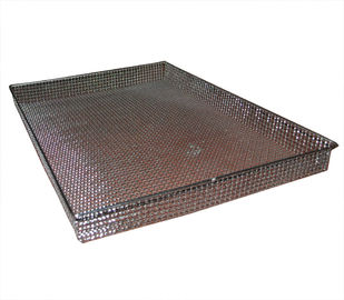 Un bon prix. Rectangle de casier métallique en métal de FDA pour le stockage/stérilisation/BBQ en ligne