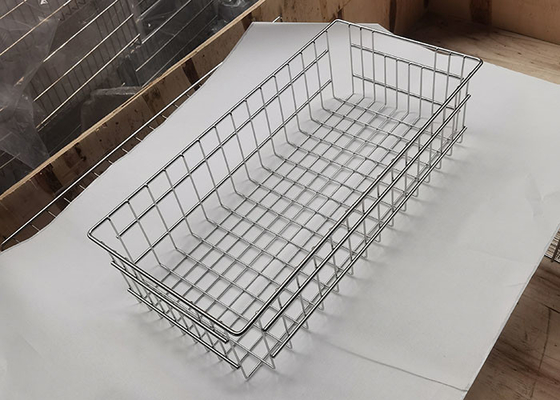 Un bon prix. Corbeille de treillis métallique en acier inoxydable 316 soudée pour le nettoyage médical en ligne