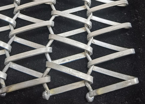 Un bon prix. Ceinture de convoyeur en acier inoxydable à haute température de fonctionnement, en acier plat, en spirale, pour équipements de séchage et fours continus en ligne