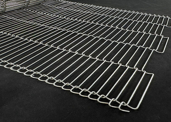 bande transporteuse en treillis métalliques en acier inoxydable de qualité alimentaire pour le chocolat et les œufs