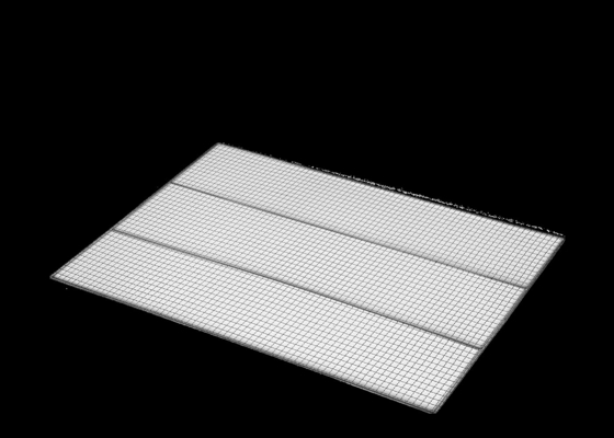 Un bon prix. 16 * 10 pouces rack de refroidissement pour la cuisson Grill Grill Mesh métallique Grill Grill Grill Grilling Mesh fil de cuisson Net extérieur en ligne