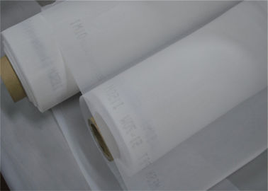 Un bon prix. Résistant à hautes températures de tissu de polyester d'impression de maille de tamis 200 du blanc en ligne