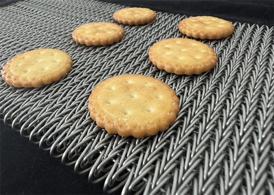 Ceinture de convoyeur à fil de fer en acier inoxydable composée équilibrée