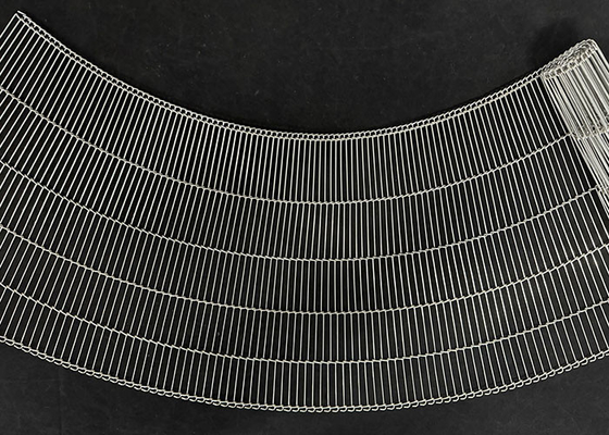 Ceinture de convoyeur à fil plat résistant à la corrosion de 2 mm à 10 mm