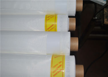 Maille 100% de tissu d'impression d'écran de polyester de jaune pour l'impression de carte PCB