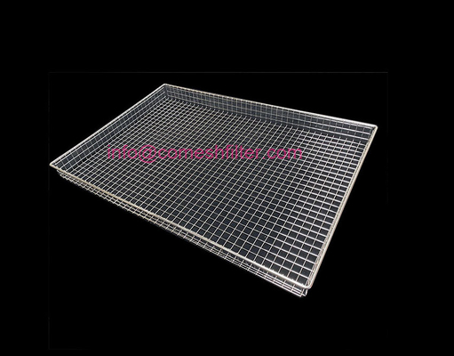 Un bon prix. Acier inoxydable 304 316 Disinfection par ultrasons Maillage en fil de fer Grill panier alimentaire Pour frire à la vapeur Stérilisation du lavage en ligne