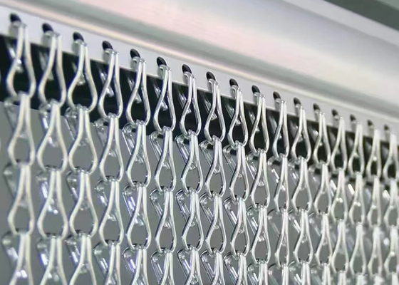 Un bon prix. Conception personnalisée en aluminium double crochet chaîne d'écran moteur moteur moteur pour la décoration de la pièce en ligne