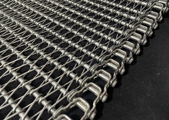 Un bon prix. Ceinture de convoyeur spirale à tiges souples en acier inoxydable en ligne